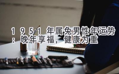   1951年属兔男性2020年运势：晚年享福，健康为重 